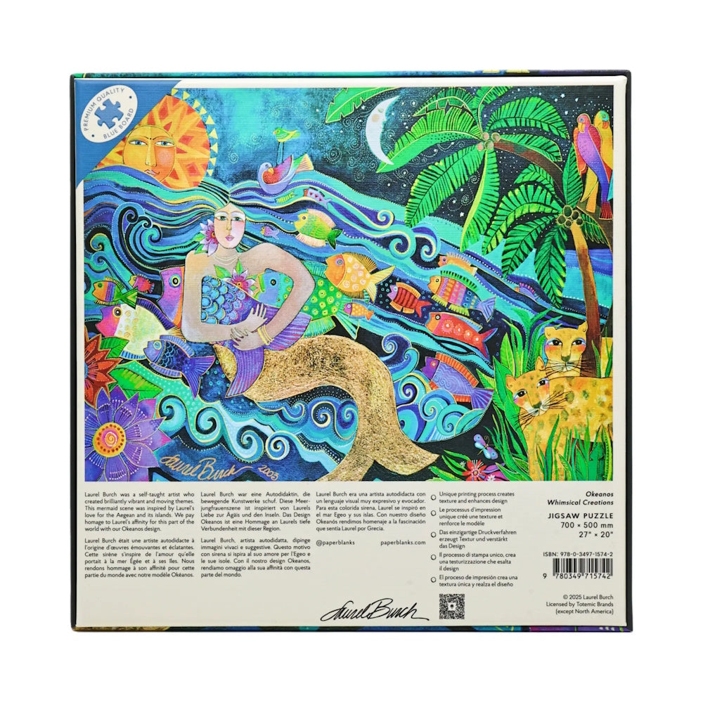 Paperblanks 1000 Piece Puzzle - Okeanos