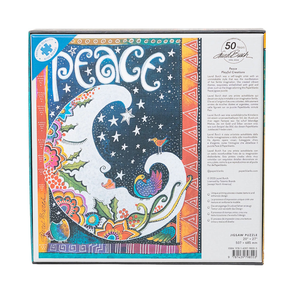 Paperblanks 1000 Piece Puzzle - Peace
