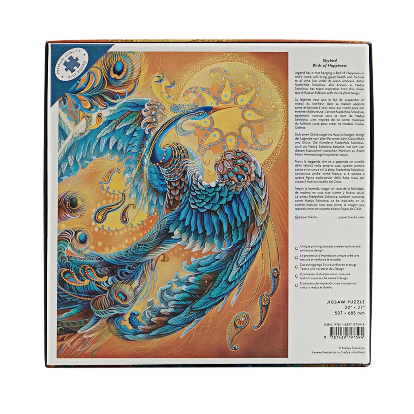 Paperblanks 1000 Piece Puzzle - Skybird