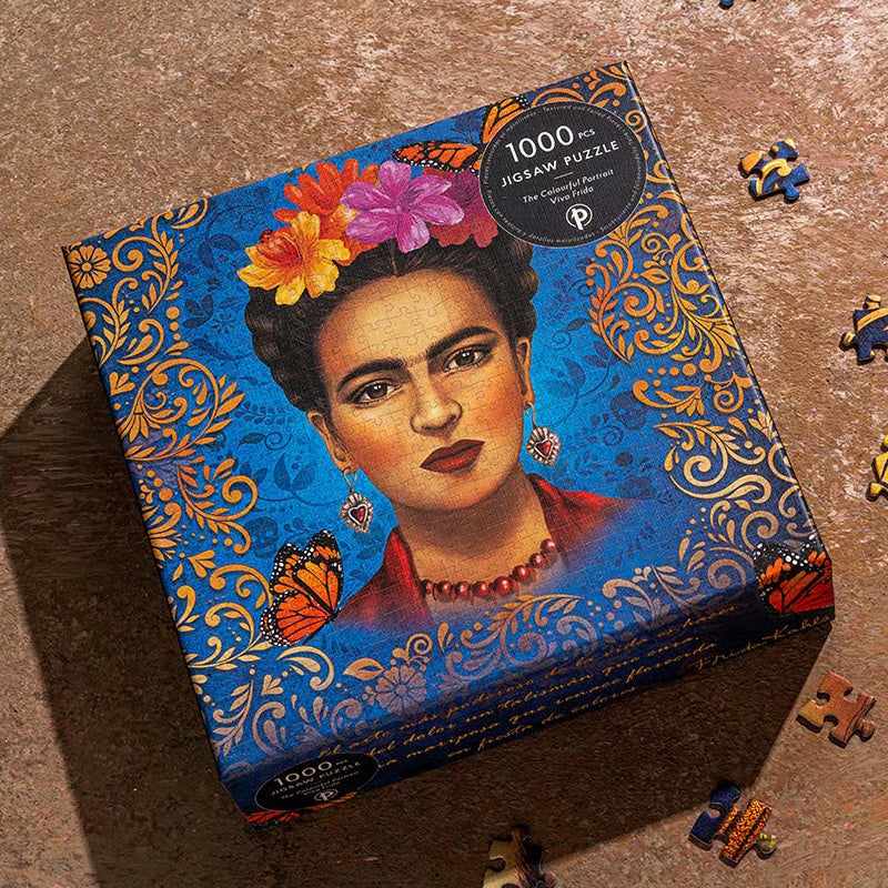 Paperblanks 1000 Piece Puzzle - The Colourful Portrait Viva Frida