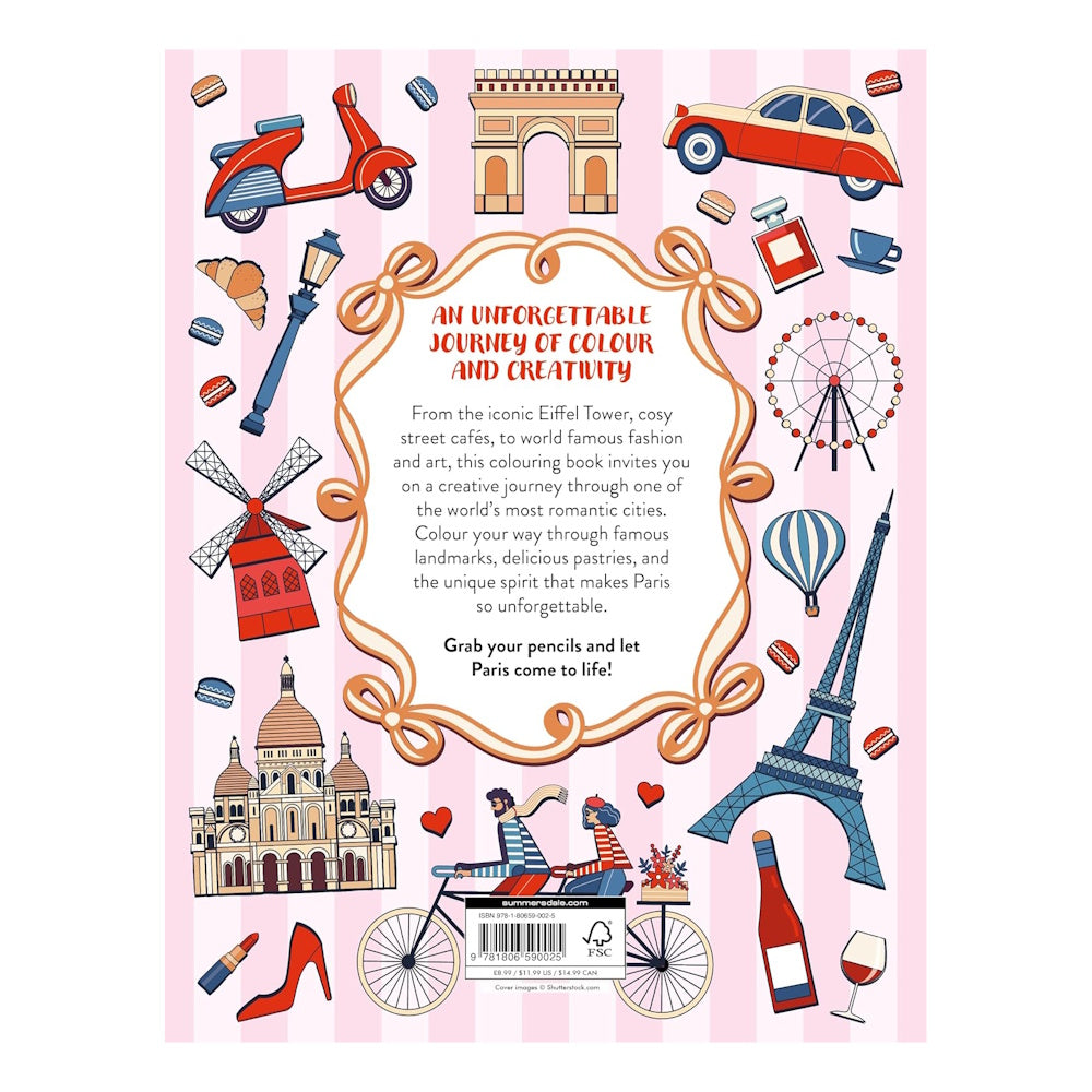 The Paris Colouring Book