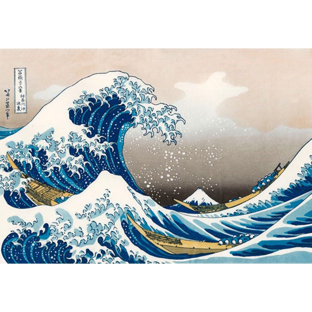 Piatnik 1000 Piece Puzzle Hokusai: The Great Wave