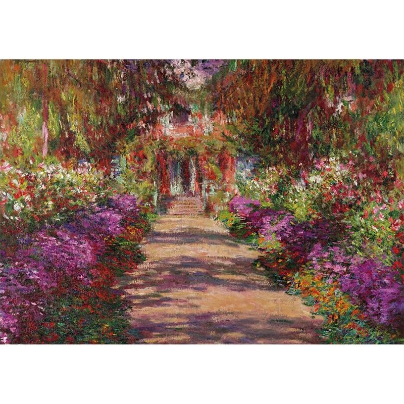 Piatnik 1000 Piece Puzzle Monet: Path in Monet's Garden