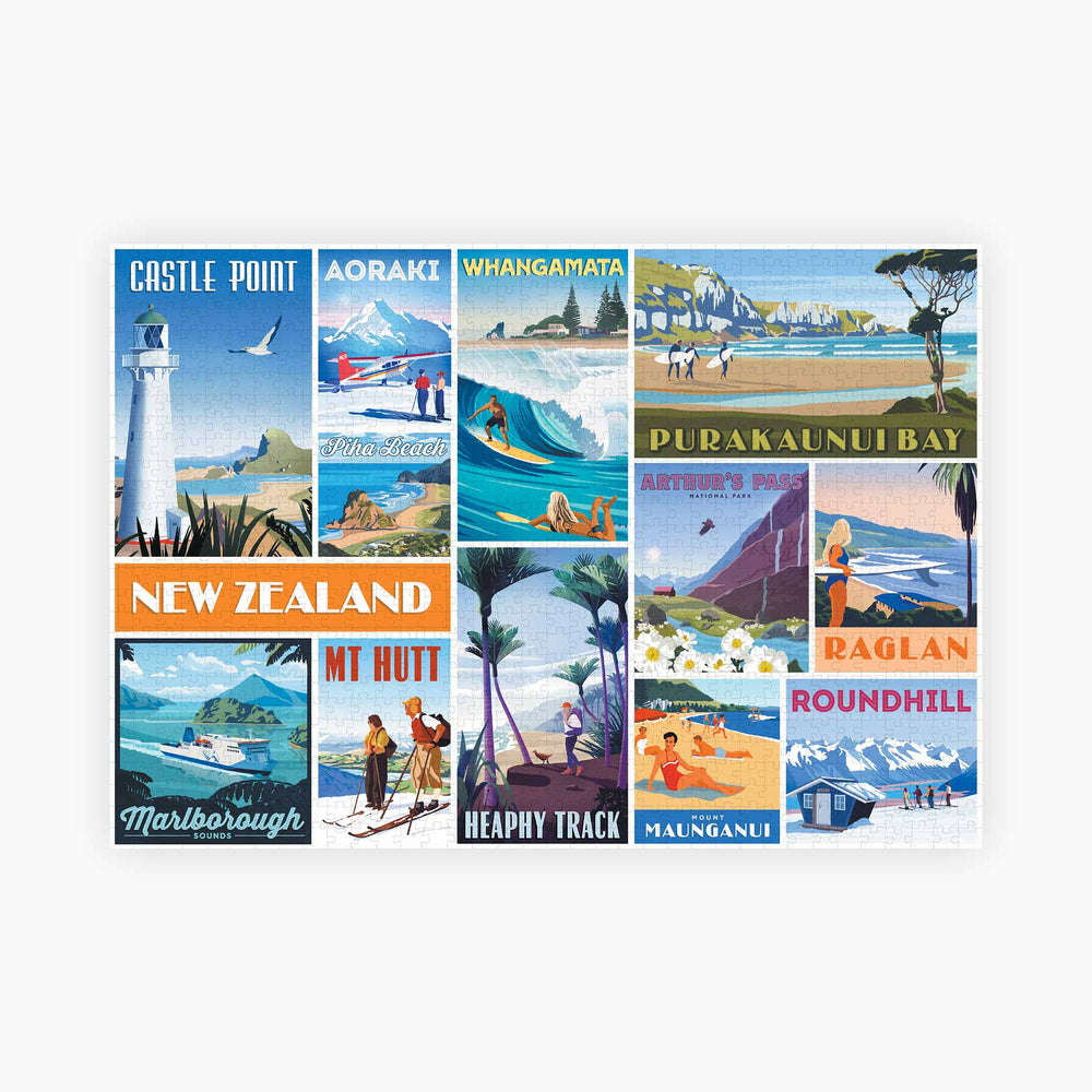 PieceHouse 1000 Piece Puzzle - Greetings From