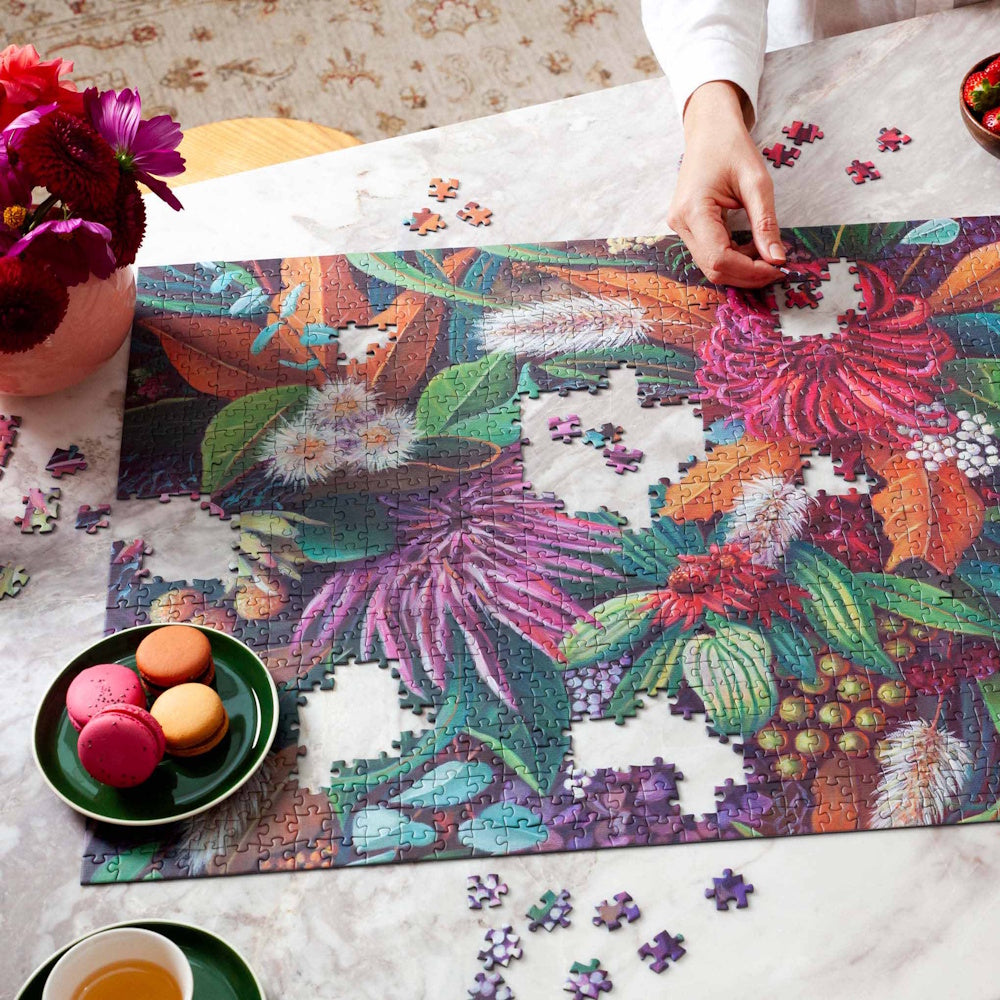PieceHouse 1000 Piece Puzzle - Floral Delight