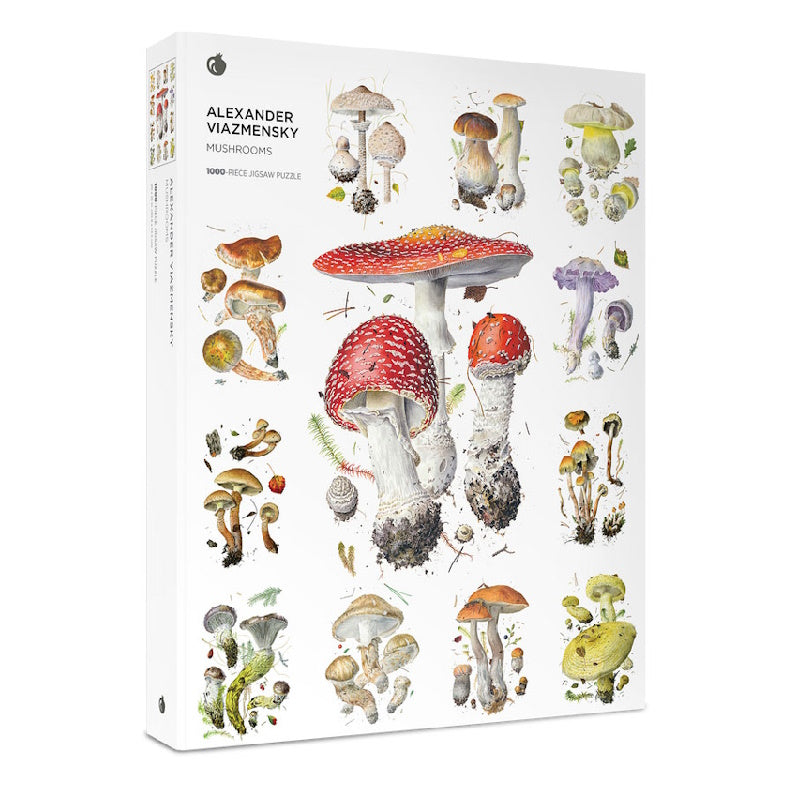 Pomegranate 1000 Piece Puzzle - Mushrooms