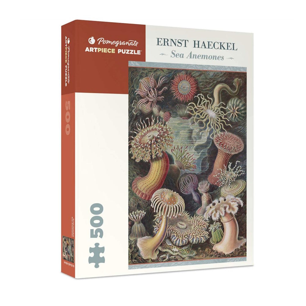 Pomegranate 500 Piece Puzzle - Ernst Haeckel: Sea Anemones