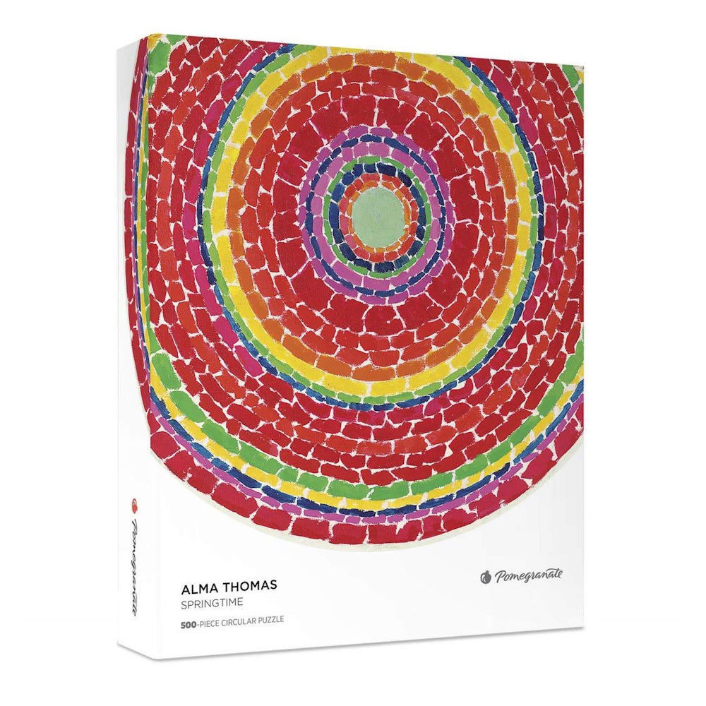 Pomegranate 500 Piece Circular Puzzle - Springtime