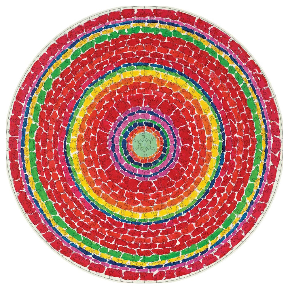 Pomegranate 500 Piece Circular Puzzle - Springtime