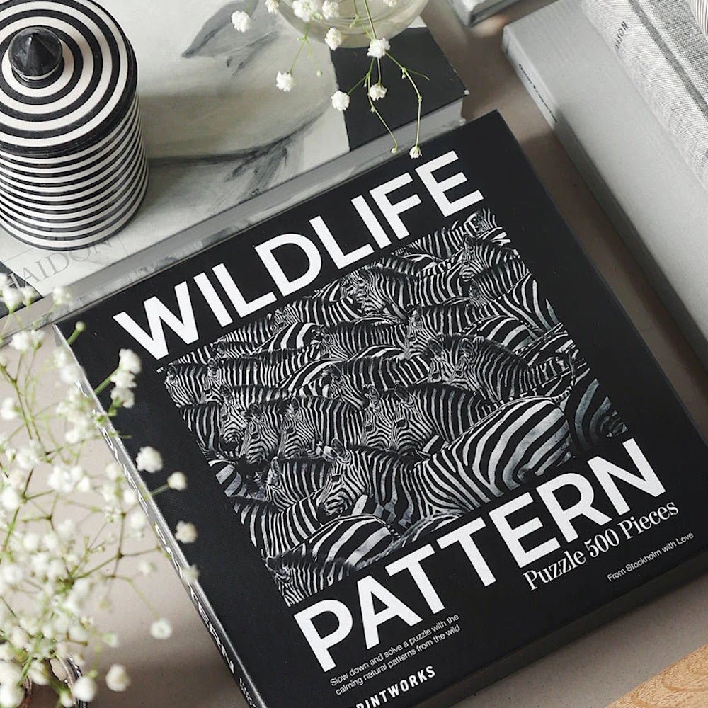 Printworks 500 Piece Puzzle - Zebra