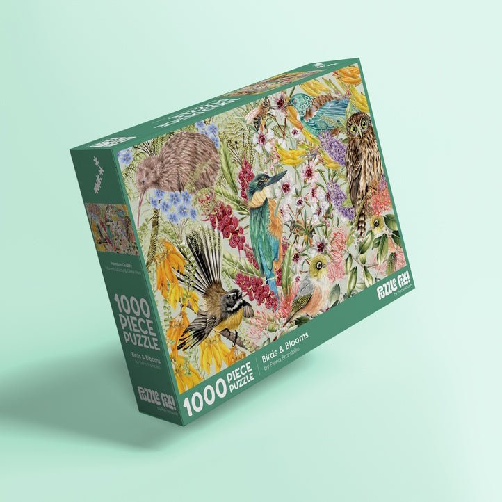 Puzzle Fix! 1000 Piece Puzzle - Birds & Blooms
