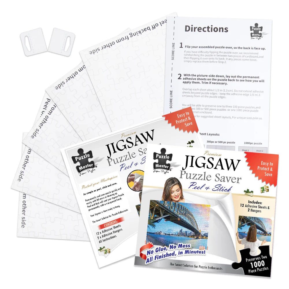 Puzzle Master Peel & Stick Puzzle Saver