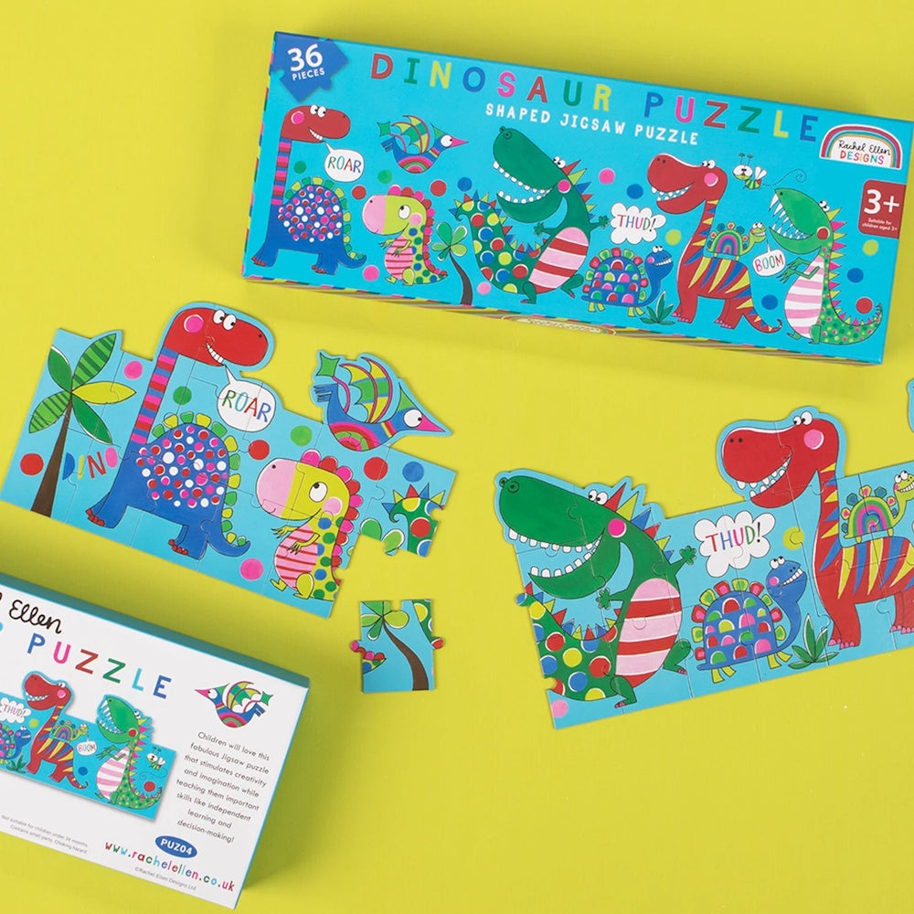 Rachel Ellen Designs - Dinosaurs 36 Piece Puzzle