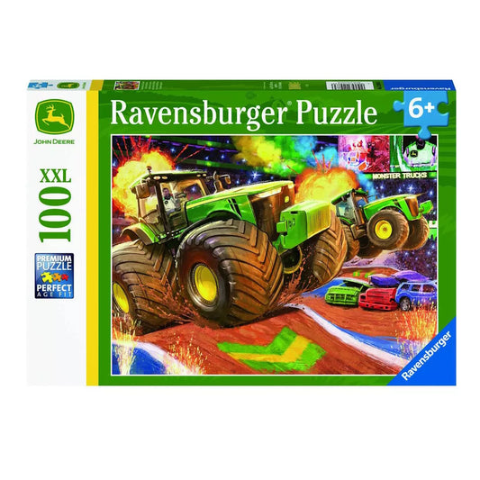 Ravensburger 100 Piece Puzzle - John Deere Big Wheels