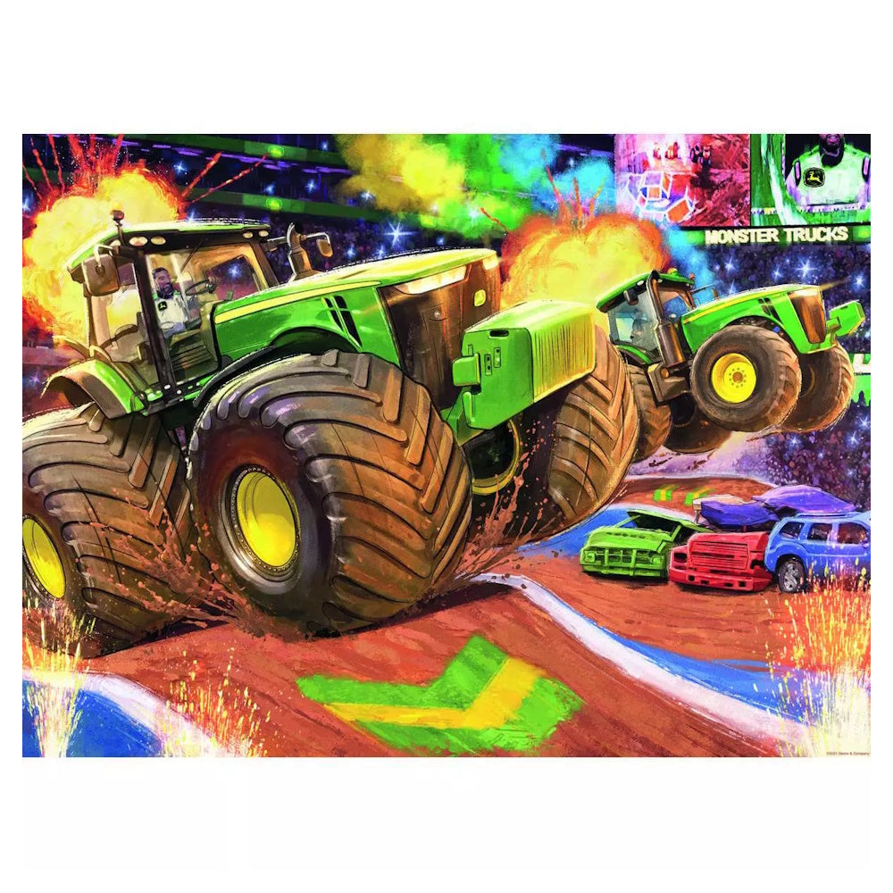 Ravensburger 100 Piece Puzzle - John Deere Big Wheels