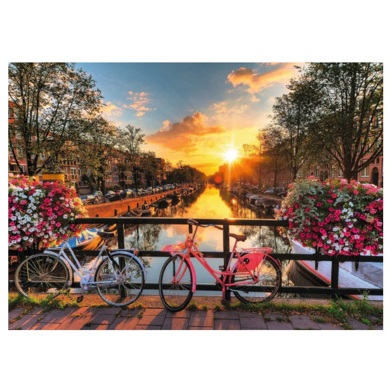 Ravensburger 1000 Piece Puzzle - Bicycles in Amsterdam