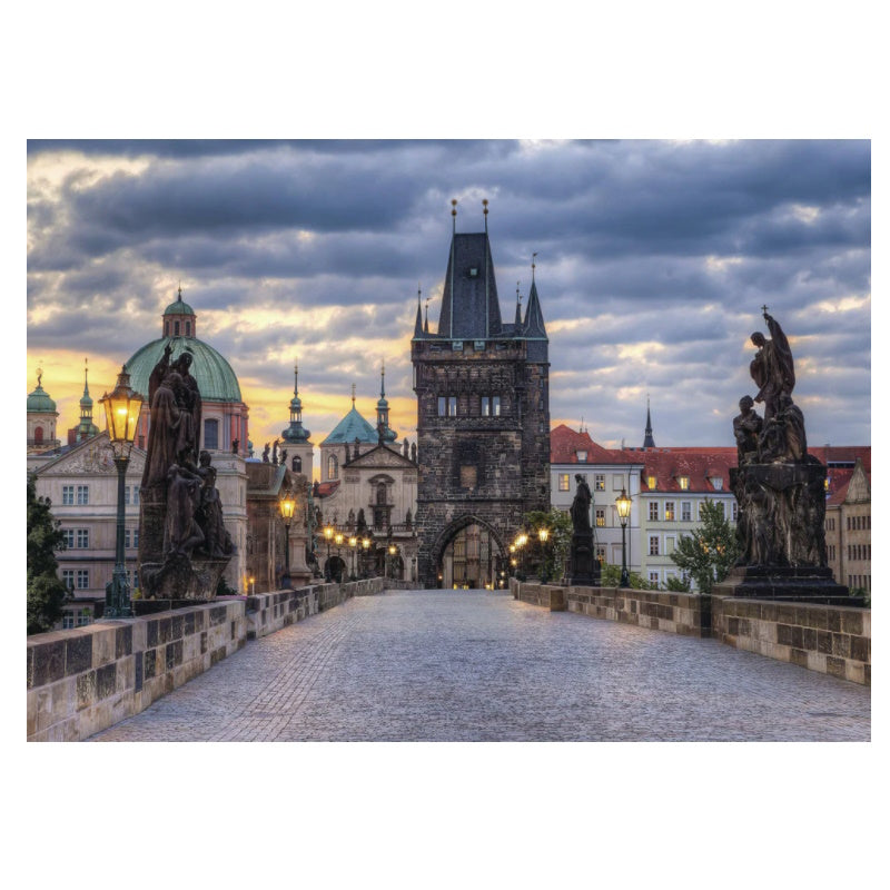 Ravensburger 1000 Piece Puzzle - Charles Bridge At Dawn