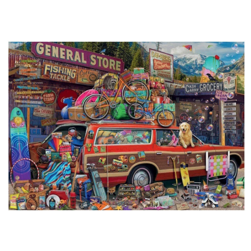 Ravensburger 1000 Piece Puzzle - Family Vacation