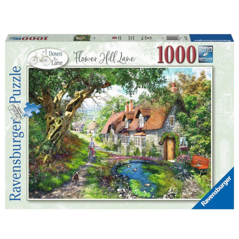 Ravensburger 1000 Piece Puzzle - Flower Hill Lane
