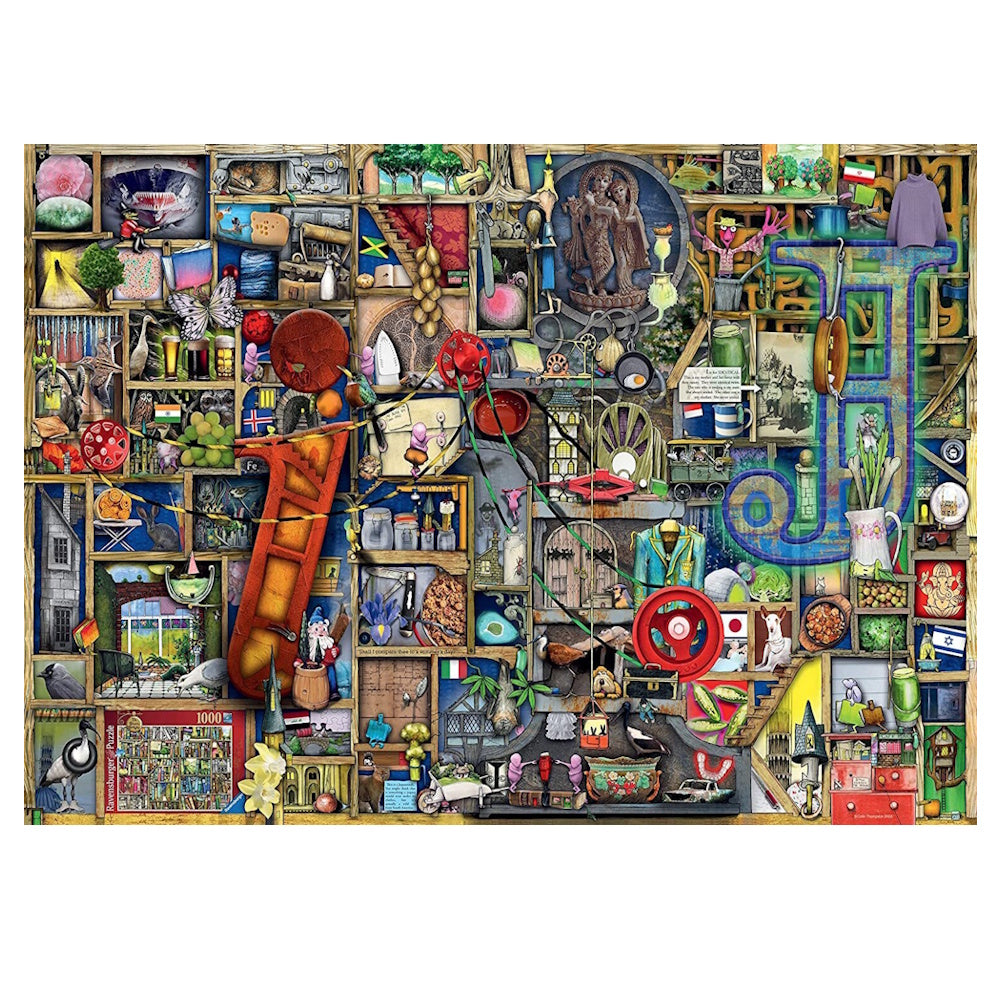 Ravensburger 1000 Piece Puzzle - Awesome Alphabet I & J