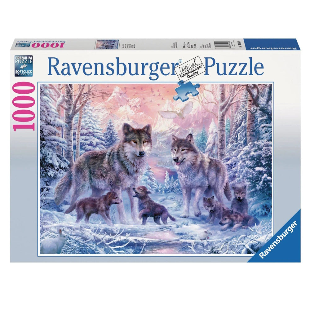 Ravensburger 1000 Piece Puzzle - Arctic Wolves