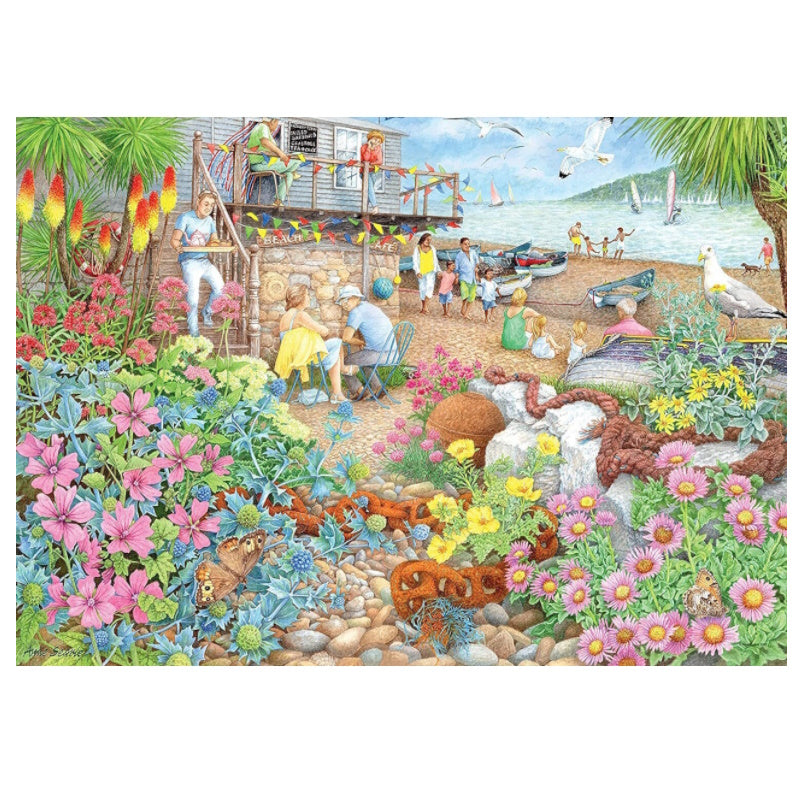 Ravensburger 1000 Piece Puzzle - Beach Garden Cafe