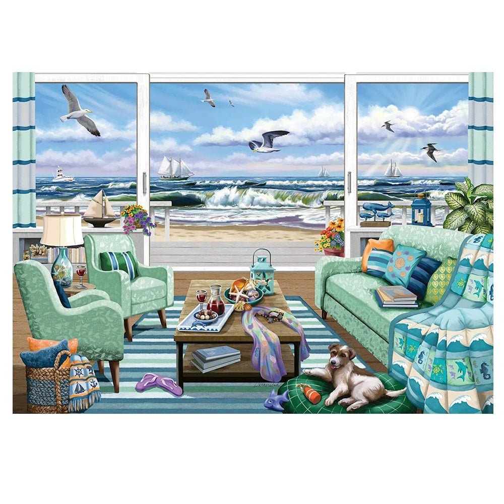 Ravensburger 1000 Piece Puzzle - Beachfront Getaway