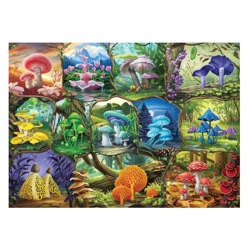 Ravensburger 1000 Piece Puzzle - Beautiful Mushrooms