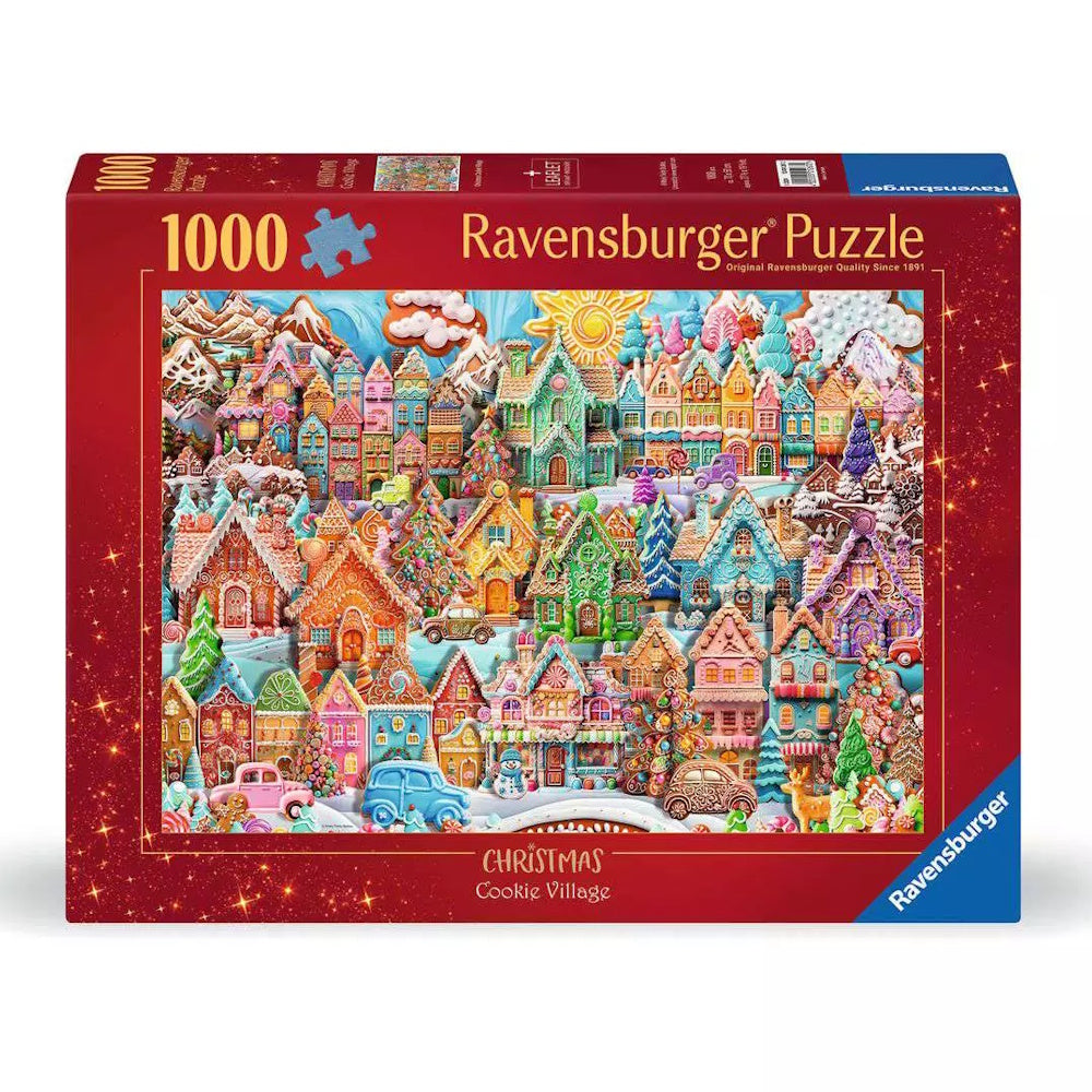 Ravensburger 1000 Piece Puzzle - Christmas Cookie Village