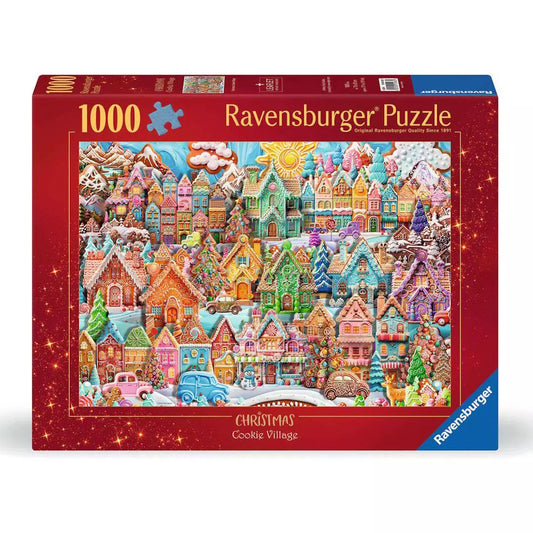 Ravensburger 1000 Piece Puzzle - Christmas Cookie Village