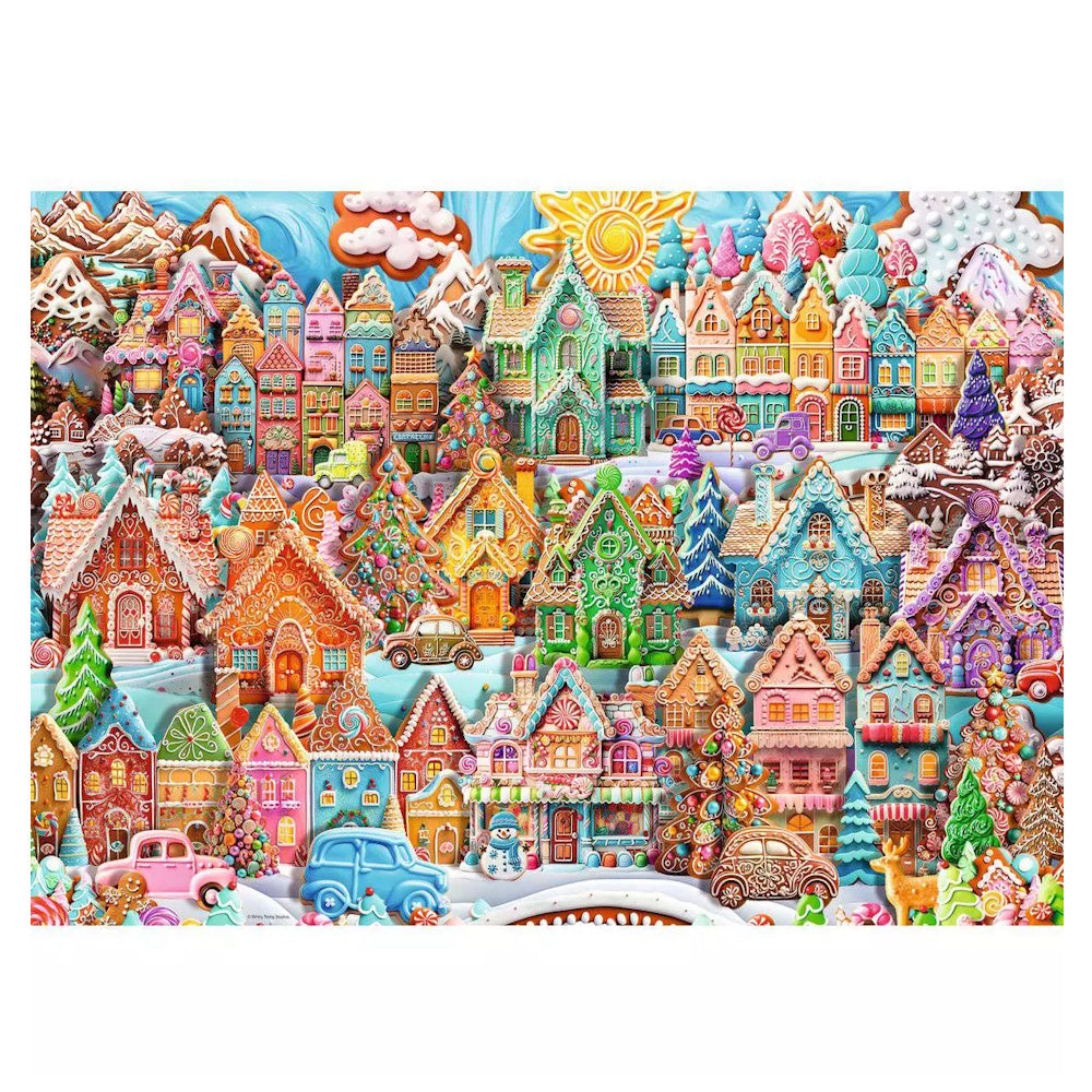 Ravensburger 1000 Piece Puzzle - Christmas Cookie Village