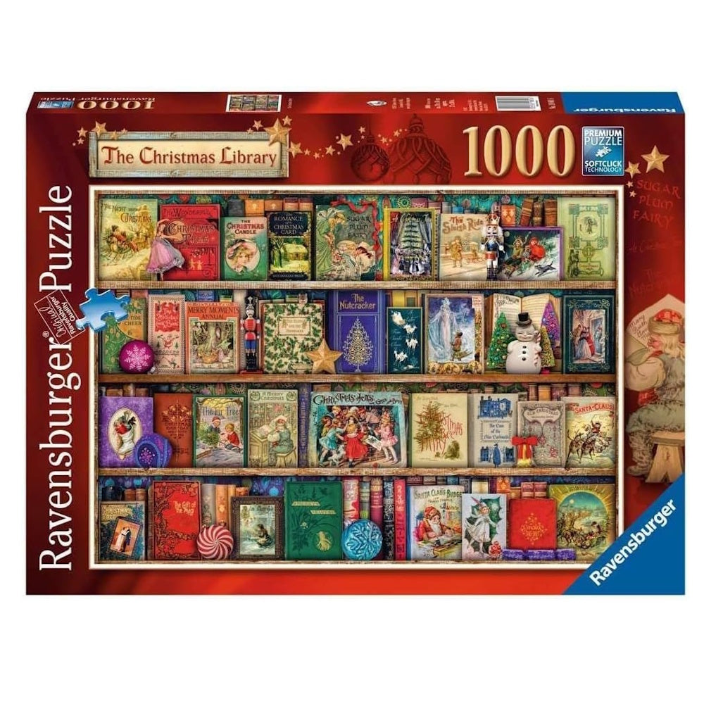 Ravensburger 1000 Piece Puzzle - Christmas Library