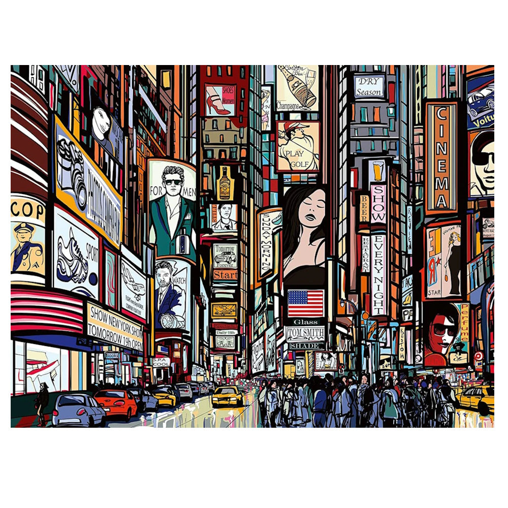 Ravensburger 1000 Piece Puzzle - Colourful New York