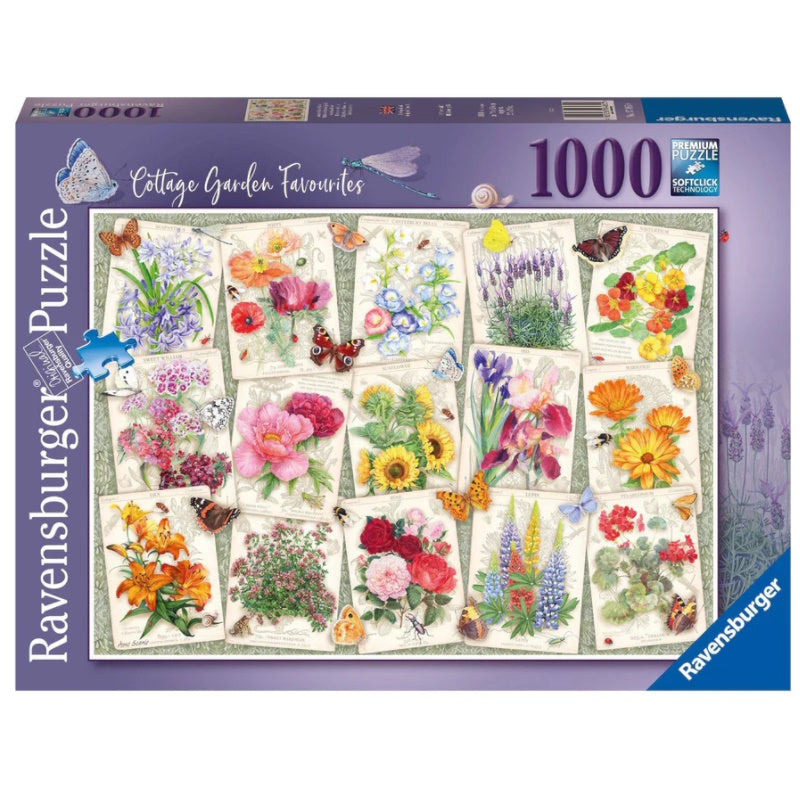 Ravensburger 1000 Piece Puzzle - Cottage Garden Favourites