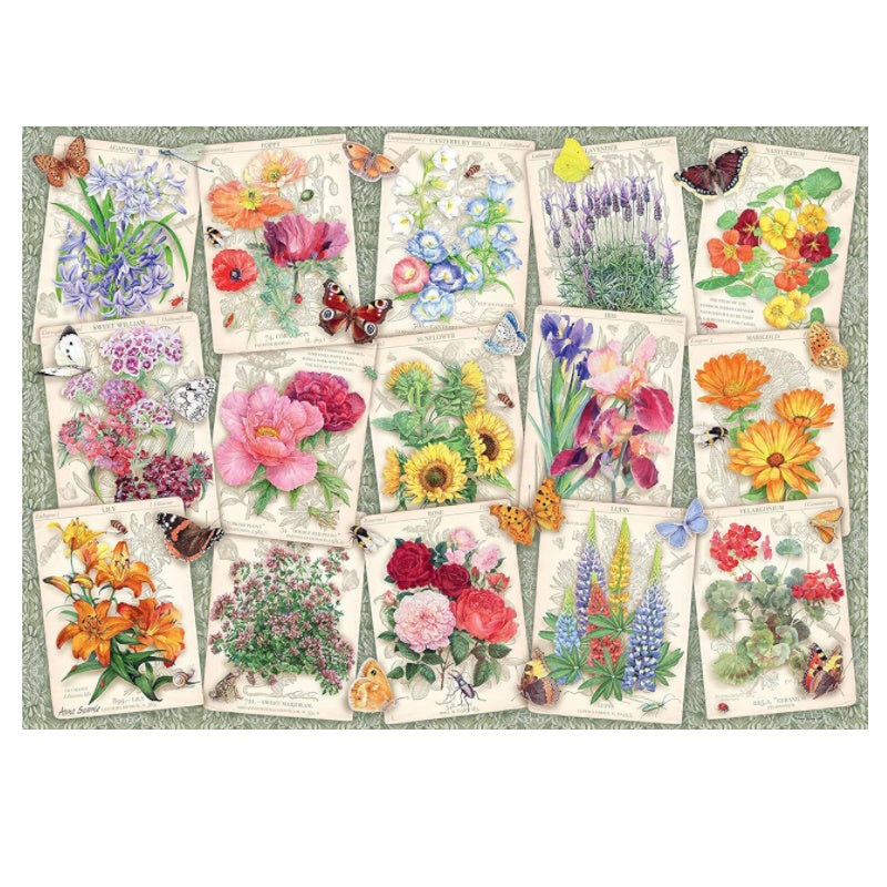 Ravensburger 1000 Piece Puzzle - Cottage Garden Favourites