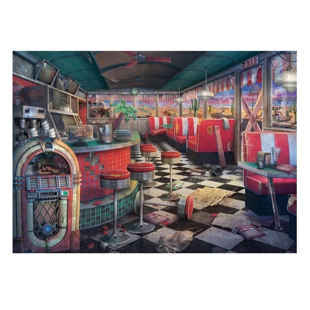 Ravensburger 1000 Piece Puzzle - Decaying Diner