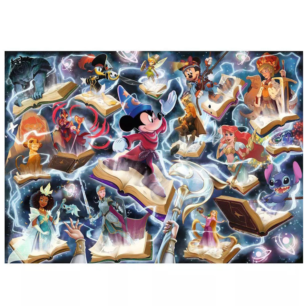Ravensburger 1000 Piece Puzzle - Disney Lorcana: Glimmers of the Realm (Steel)