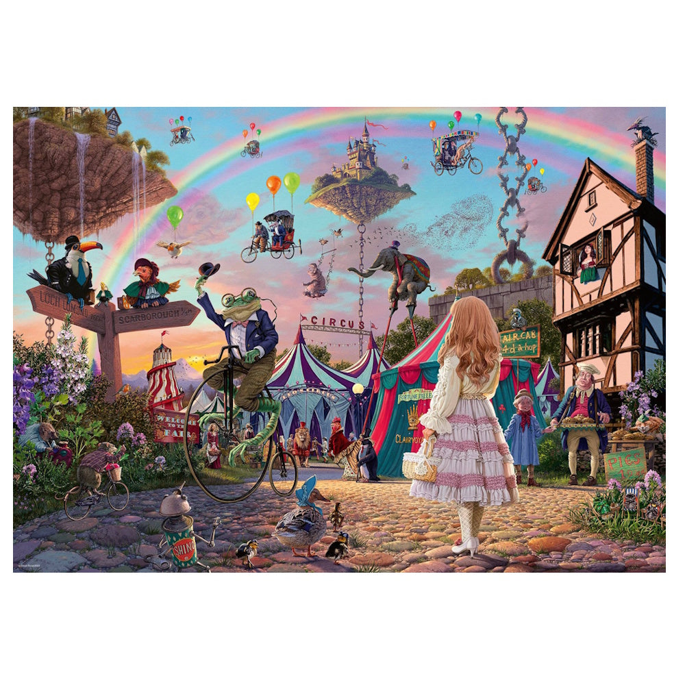 Ravensburger 1000 Piece Puzzle - Look & Find 2: Enchanted Circus