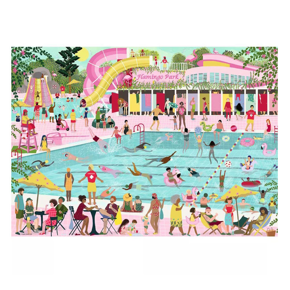 Ravensburger 1000 Piece Puzzle - Flamingo Park