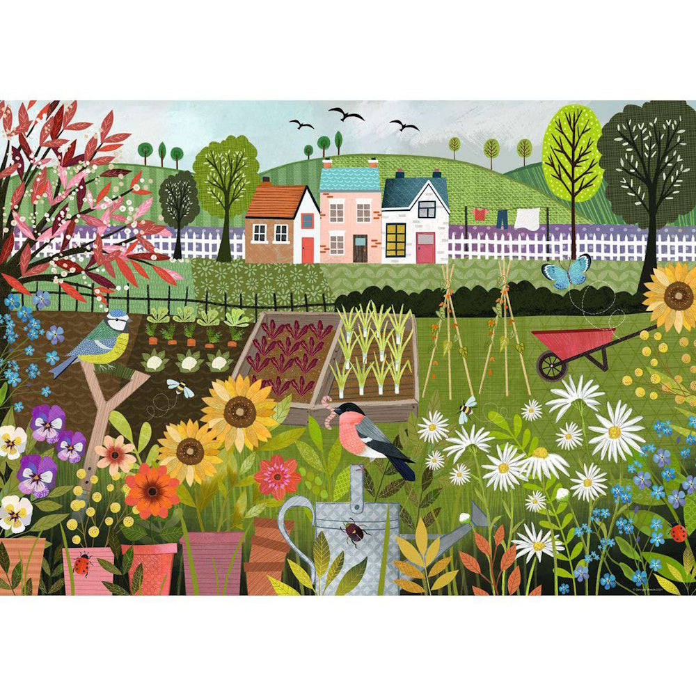 Ravensburger 1000 Piece Puzzle - Garden Allotment