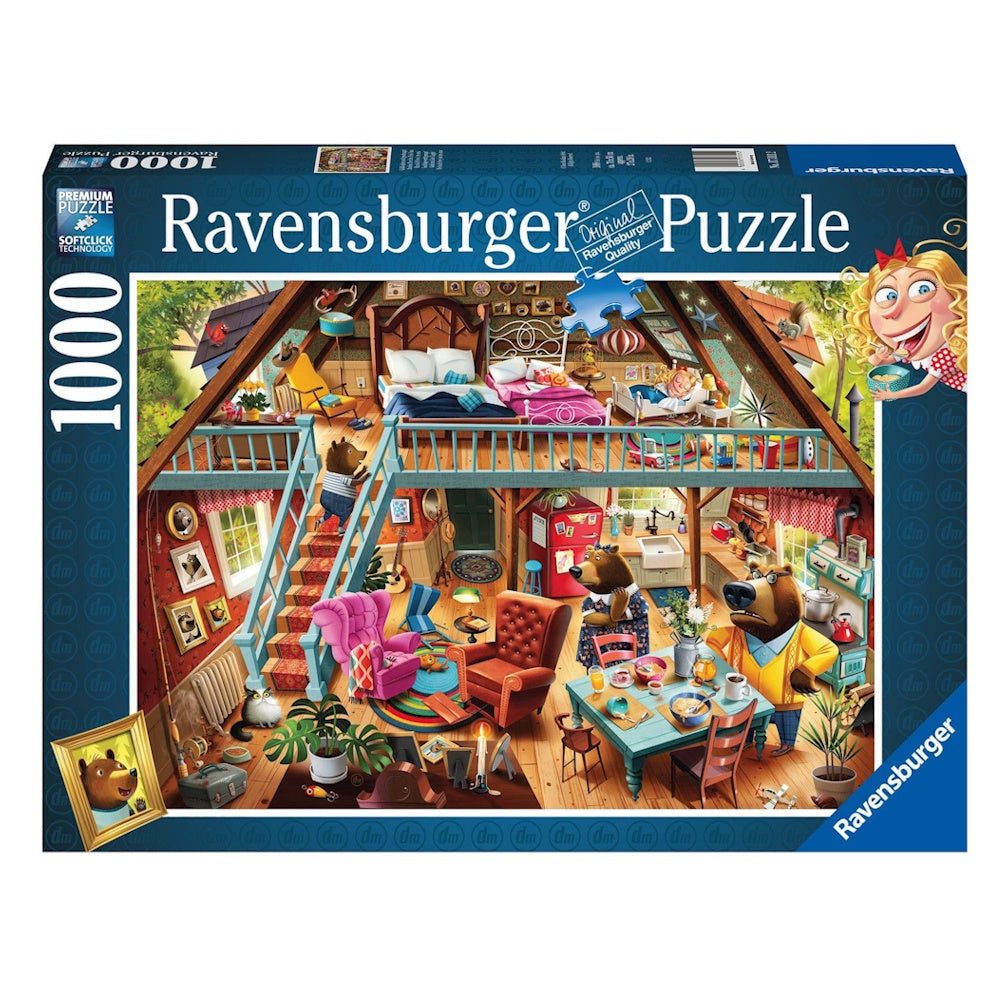 Ravensburger 1000 Piece Puzzle - Goldilocks Gets Caught!