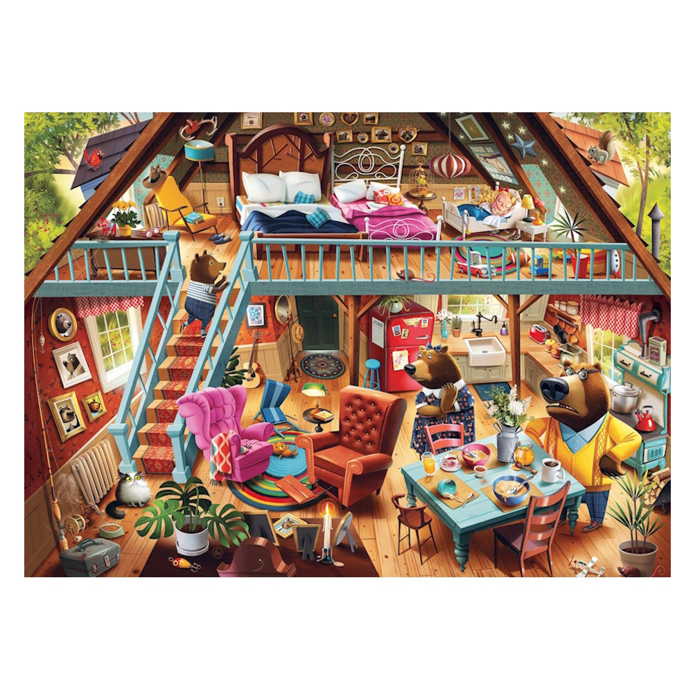 Ravensburger 1000 Piece Puzzle - Goldilocks Gets Caught!