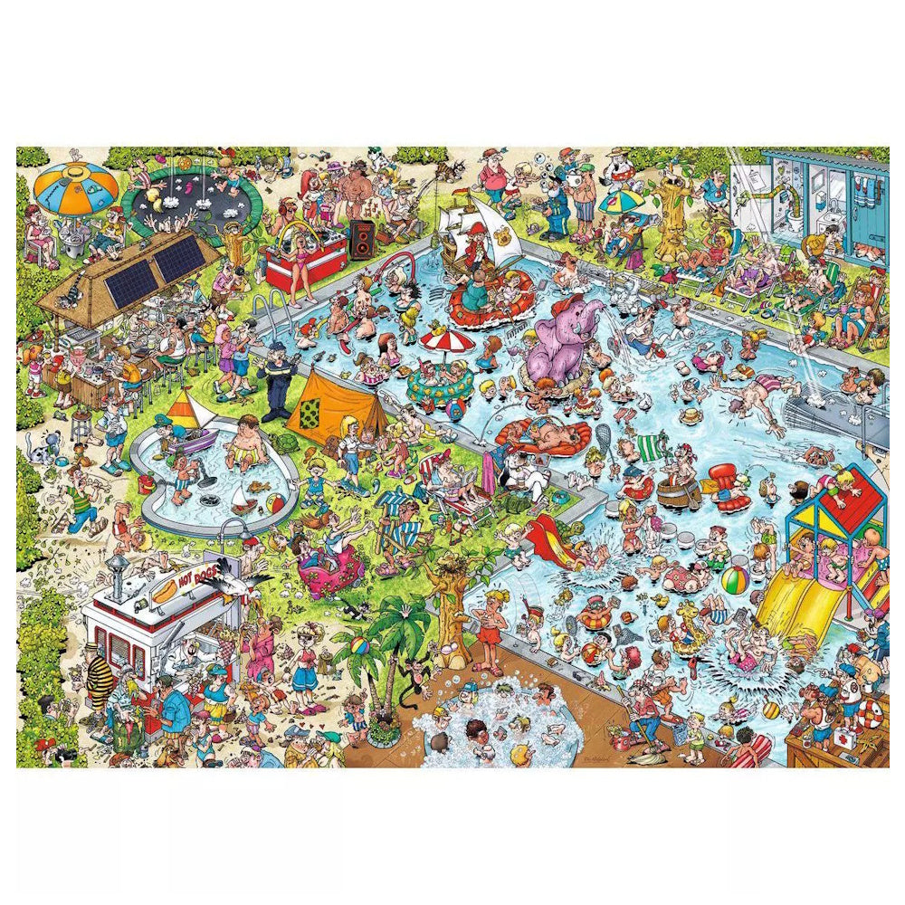 Ravensburger 1000 Piece Puzzle - Holiday Resort The Pool