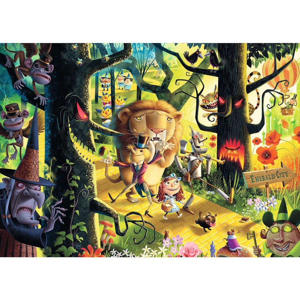 Ravensburger 1000 Piece Puzzle - Lions & Tigers & Bears, Oh My!