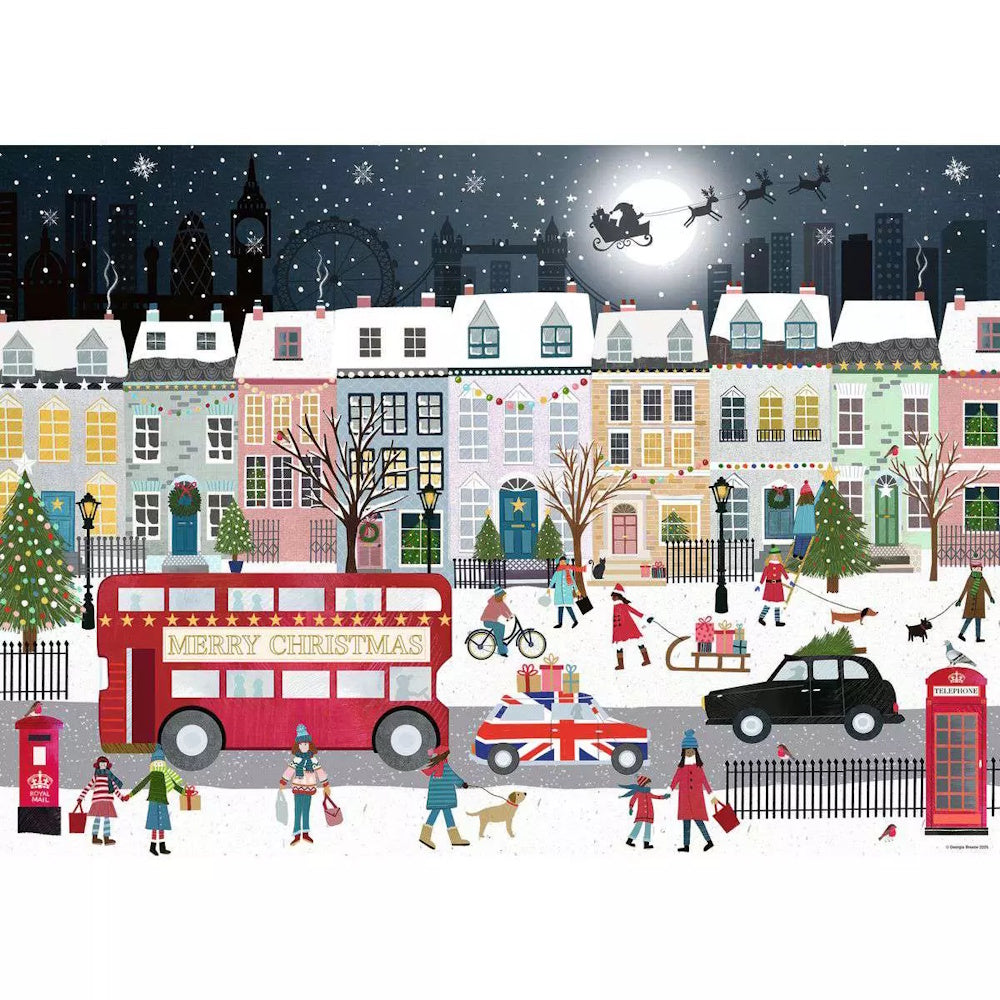 Ravensburger 1000 Piece Puzzle - London's Christmas Spirit