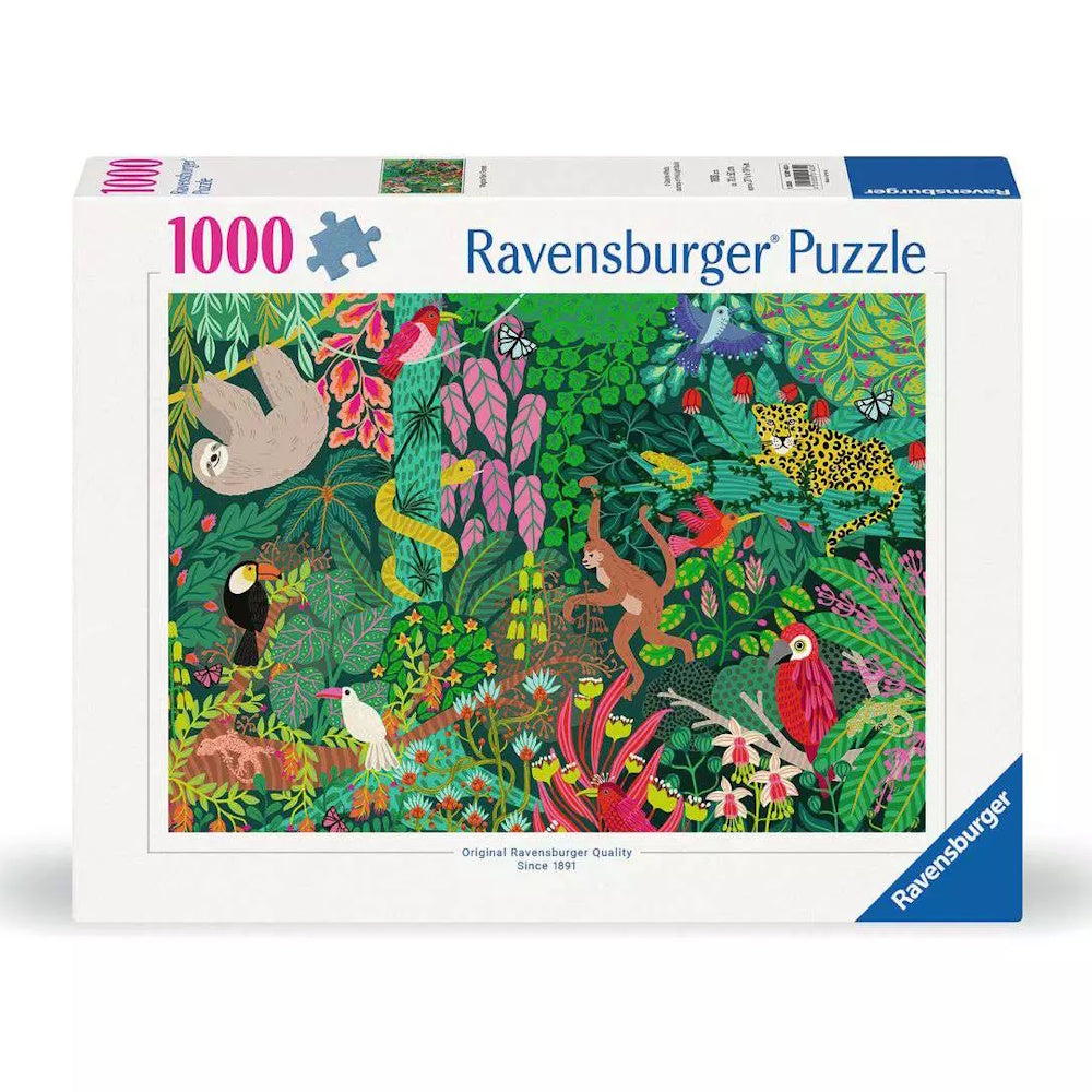 Ravensburger 1000 Piece Puzzle - Magical Rain Forest