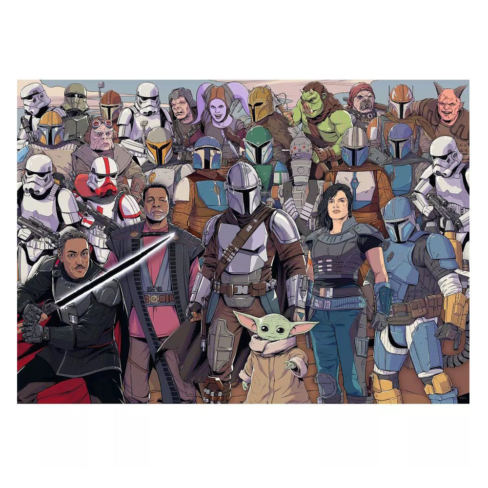 Ravensburger 1000 Piece Puzzle - Star Wars The Mandalorian Challenge