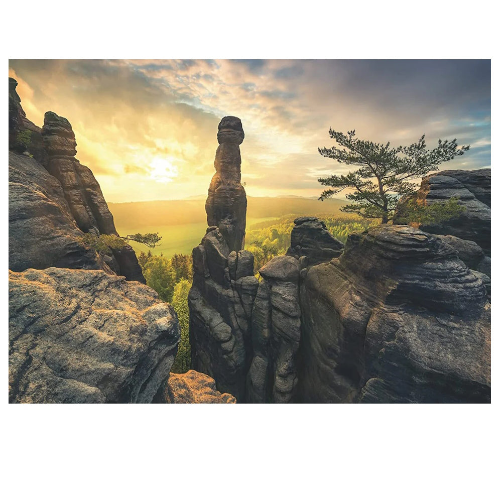 Ravensburger 1000 Piece Puzzle - Monolith, Elbe Sandstone Mountains