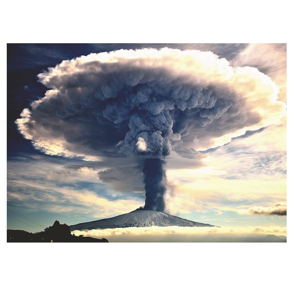 Ravensburger 1000 Piece Puzzle - Mount Etna Volcano