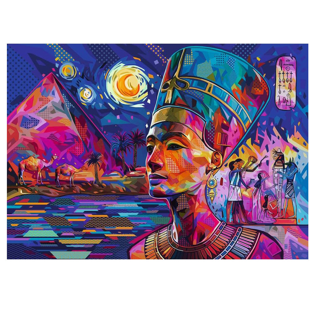 Ravensburger 1000 Piece Puzzle - Nefertiti on the Nile